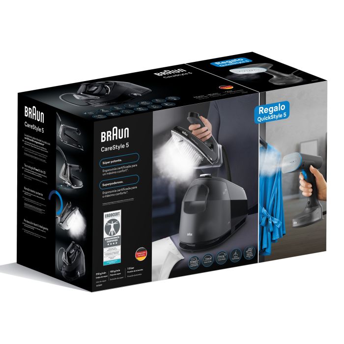 CENTRO PLANCHADO IS5249BK + PLANCHA GS5031 (BRAUN)